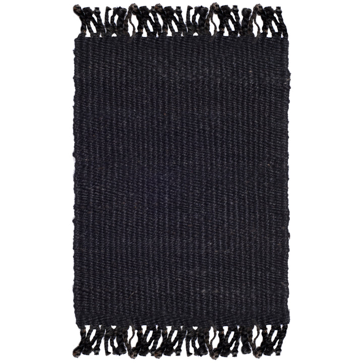 SAFAVIEH Natural Fiber NF368D Handwoven Black Rug Image 9