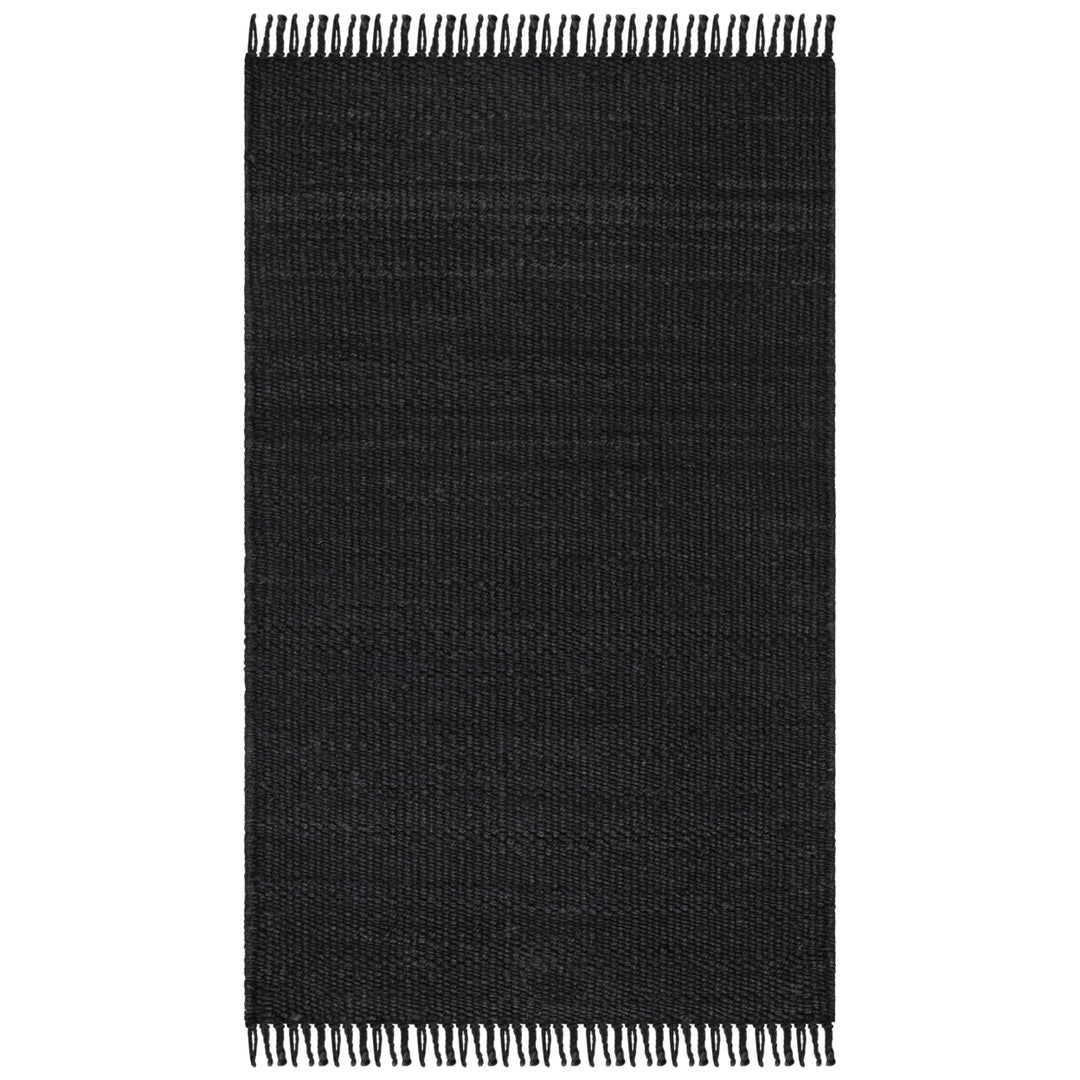 SAFAVIEH Natural Fiber NF368D Handwoven Black Rug Image 10