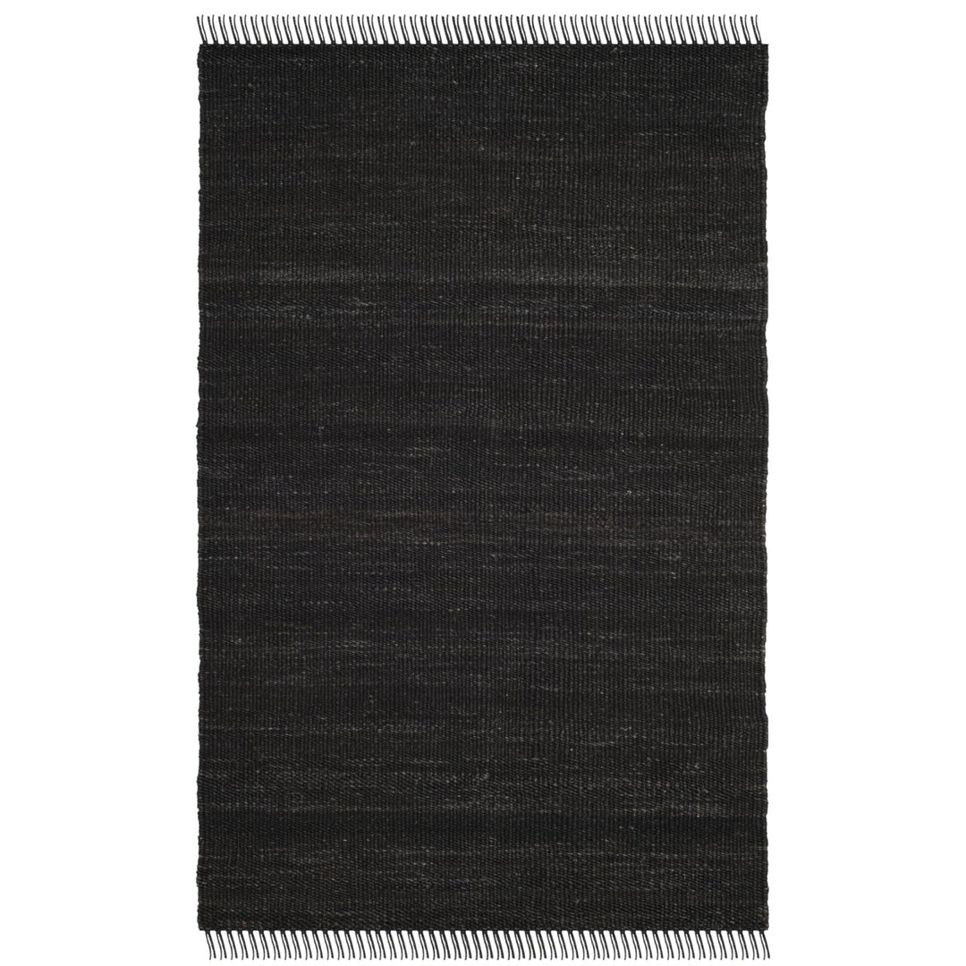 SAFAVIEH Natural Fiber NF368D Handwoven Black Rug Image 1