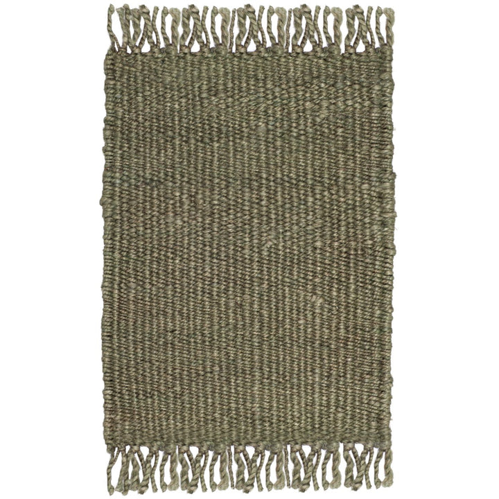 SAFAVIEH Natural Fiber NF368G Handwoven Green Rug Image 1