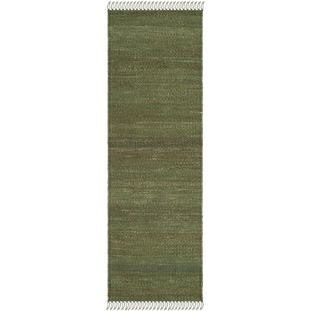 SAFAVIEH Natural Fiber NF368G Handwoven Green Rug Image 1