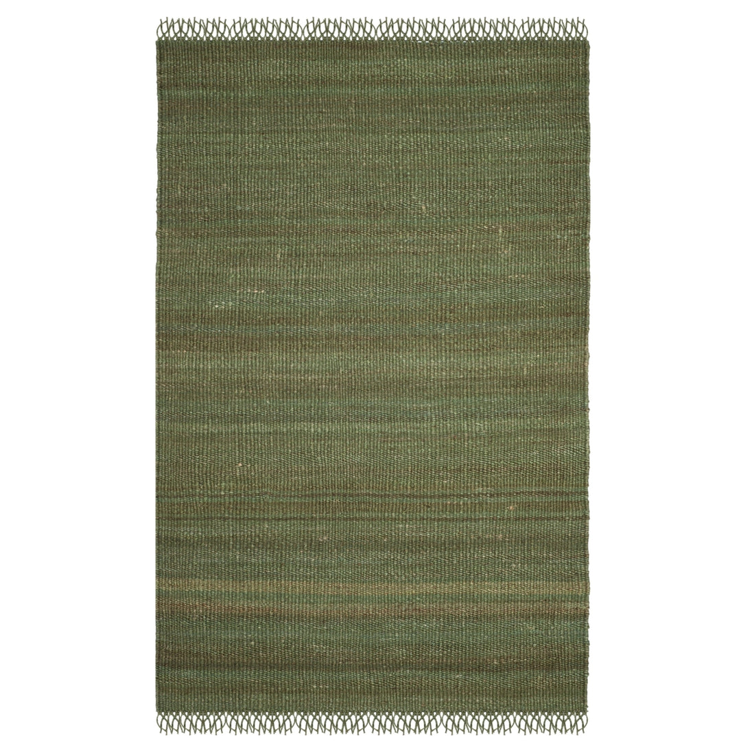 SAFAVIEH Natural Fiber NF368G Handwoven Green Rug Image 6