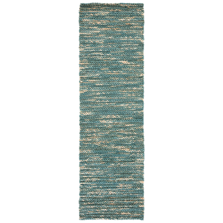 SAFAVIEH Natural Fiber NF376Y Dark Green / Natural Rug Image 3