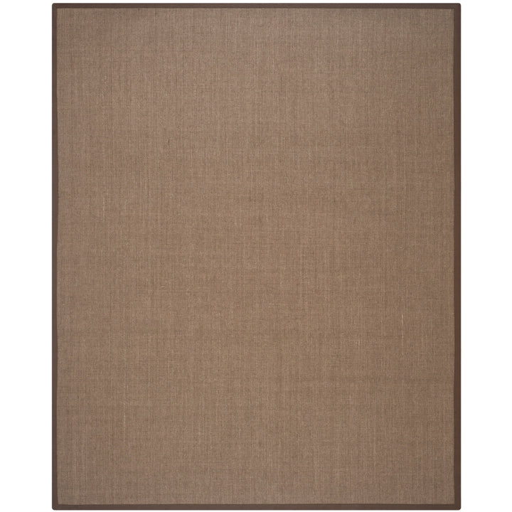 SAFAVIEH Natural Fiber Collection NF441C Brown/Brown Rug Image 1