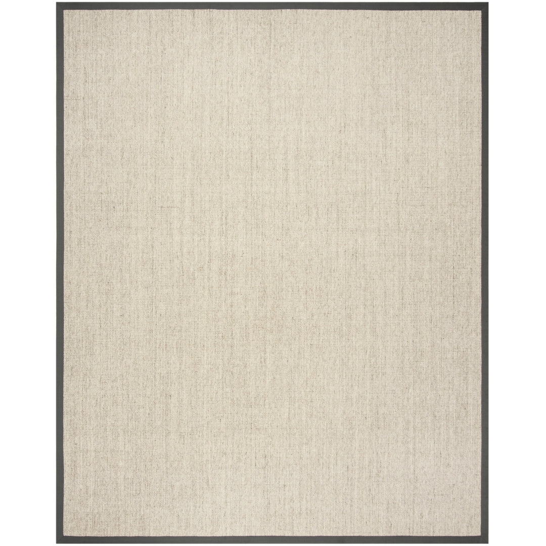 SAFAVIEH Natural Fiber Collection NF441B Marble/Grey Rug Image 1