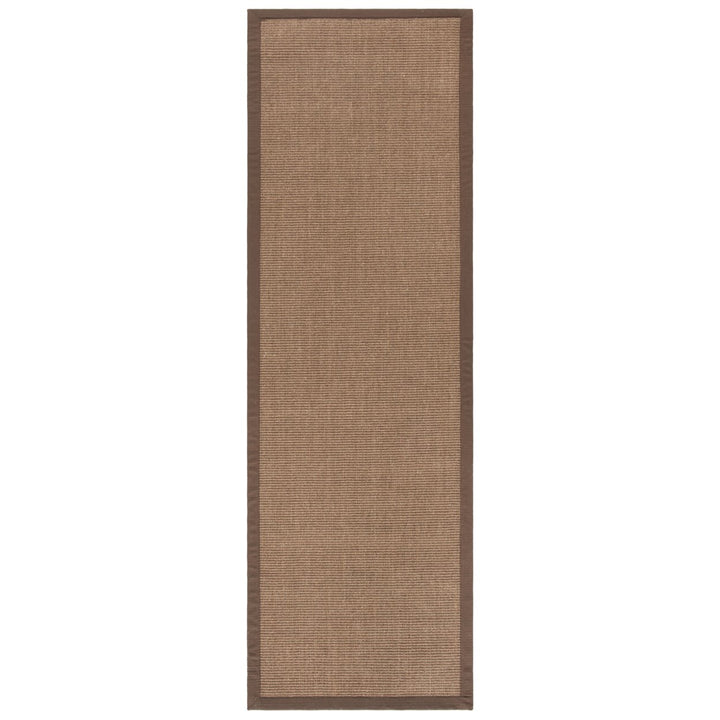 SAFAVIEH Natural Fiber Collection NF441C Brown/Brown Rug Image 1