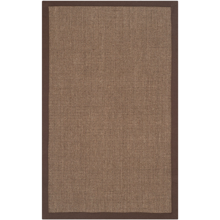 SAFAVIEH Natural Fiber Collection NF441C Brown/Brown Rug Image 5