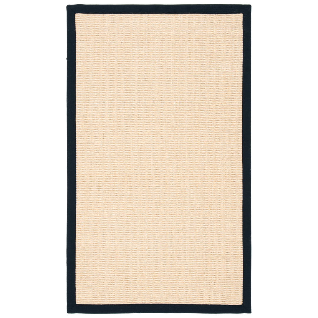 SAFAVIEH Natural Fiber Collection NF441A Maize/Black Rug Image 5