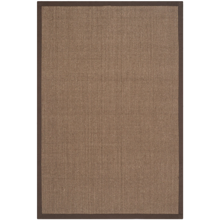 SAFAVIEH Natural Fiber Collection NF441C Brown/Brown Rug Image 6