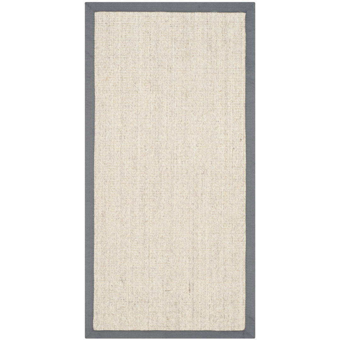 SAFAVIEH Natural Fiber Collection NF441B Marble/Grey Rug Image 6