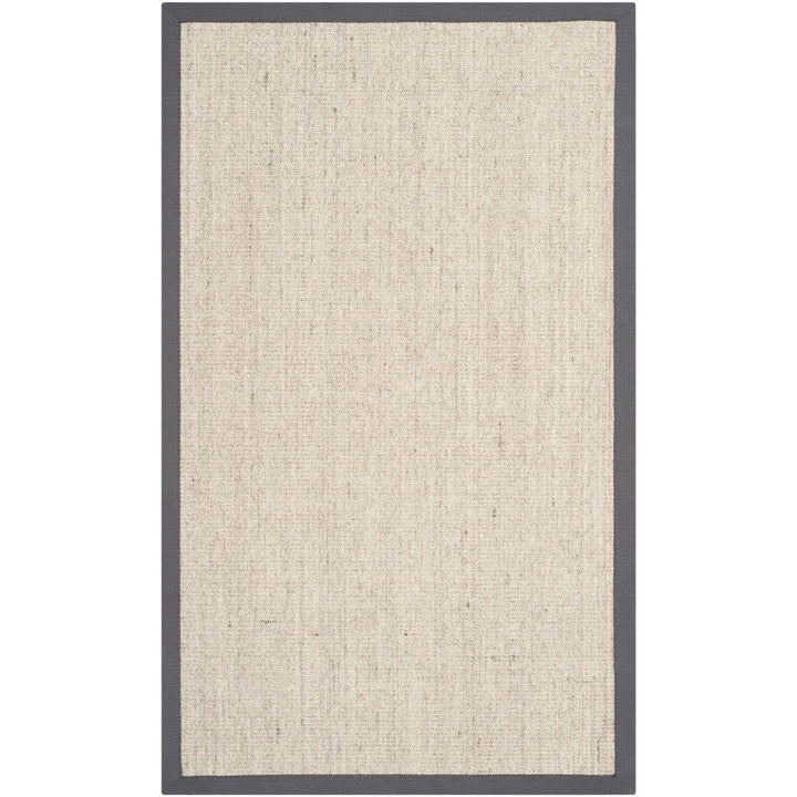 SAFAVIEH Natural Fiber Collection NF441B Marble/Grey Rug Image 1