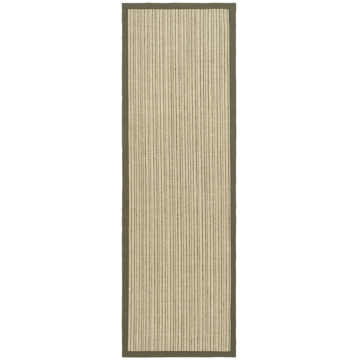 SAFAVIEH Natural Fiber Collection NF442A Green/Green Rug Image 3