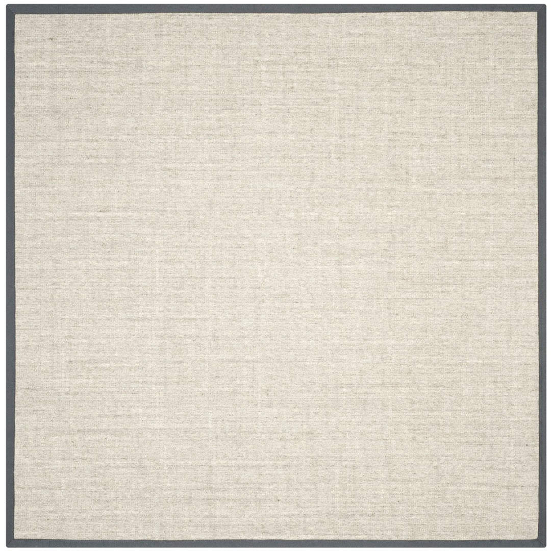 SAFAVIEH Natural Fiber Collection NF441B Marble/Grey Rug Image 1