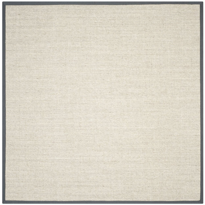 SAFAVIEH Natural Fiber Collection NF441B Marble/Grey Rug Image 1