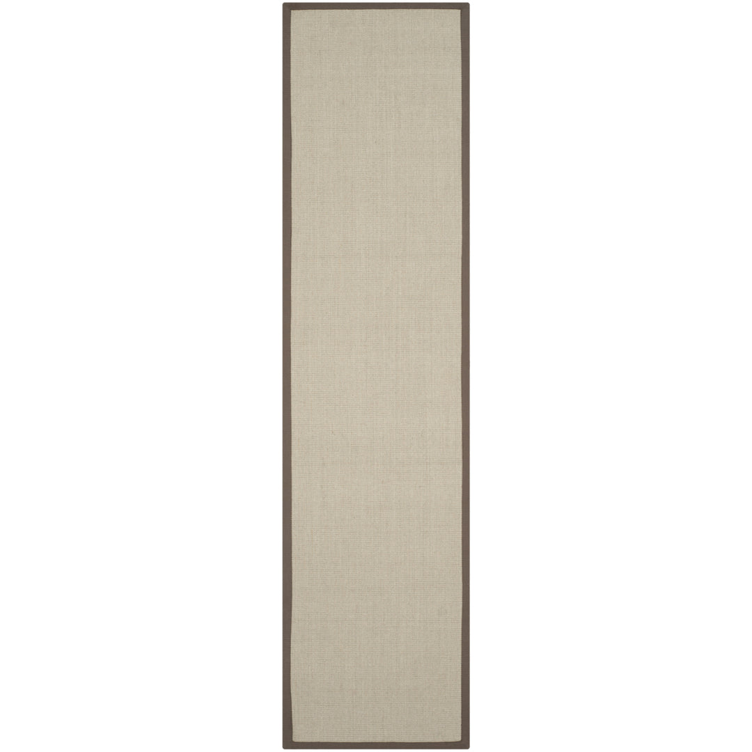 SAFAVIEH Natural Fiber NF441F Taupe /Light Brown Rug Image 3