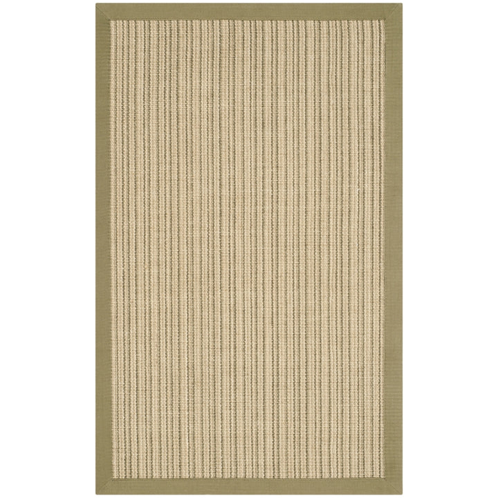 SAFAVIEH Natural Fiber Collection NF442A Green/Green Rug Image 5