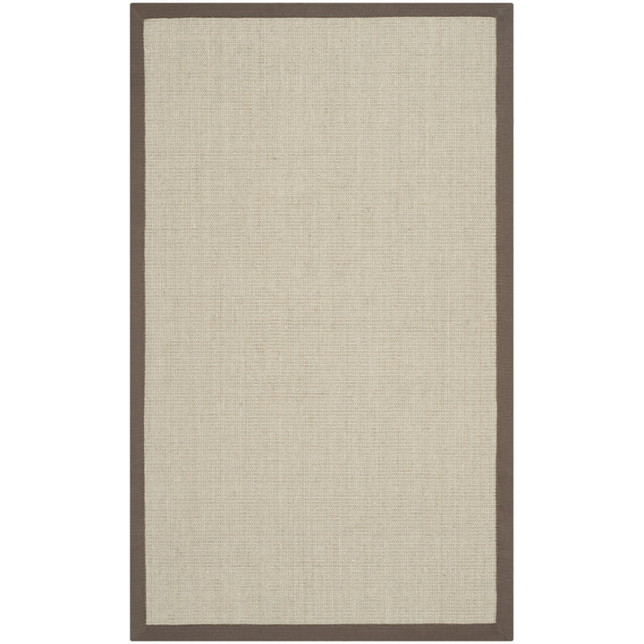 SAFAVIEH Natural Fiber NF441F Taupe /Light Brown Rug Image 5