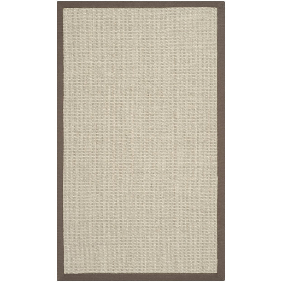 SAFAVIEH Natural Fiber NF441F Taupe /Light Brown Rug Image 1