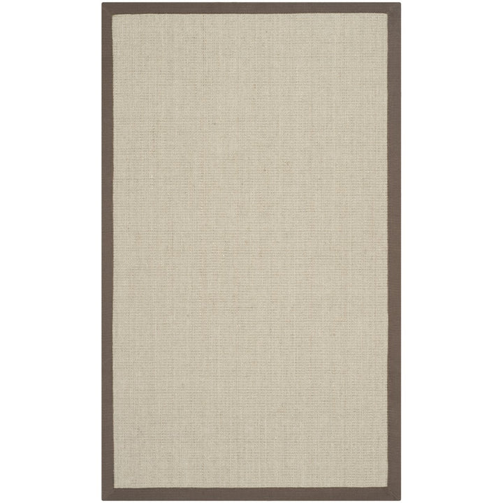 SAFAVIEH Natural Fiber NF441F Taupe /Light Brown Rug Image 1