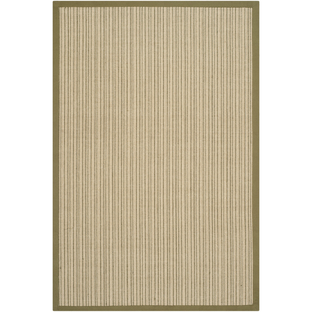 SAFAVIEH Natural Fiber Collection NF442A Green/Green Rug Image 6