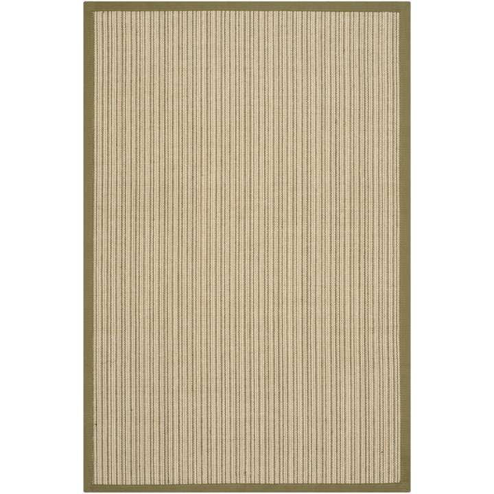 SAFAVIEH Natural Fiber Collection NF442A Green/Green Rug Image 6