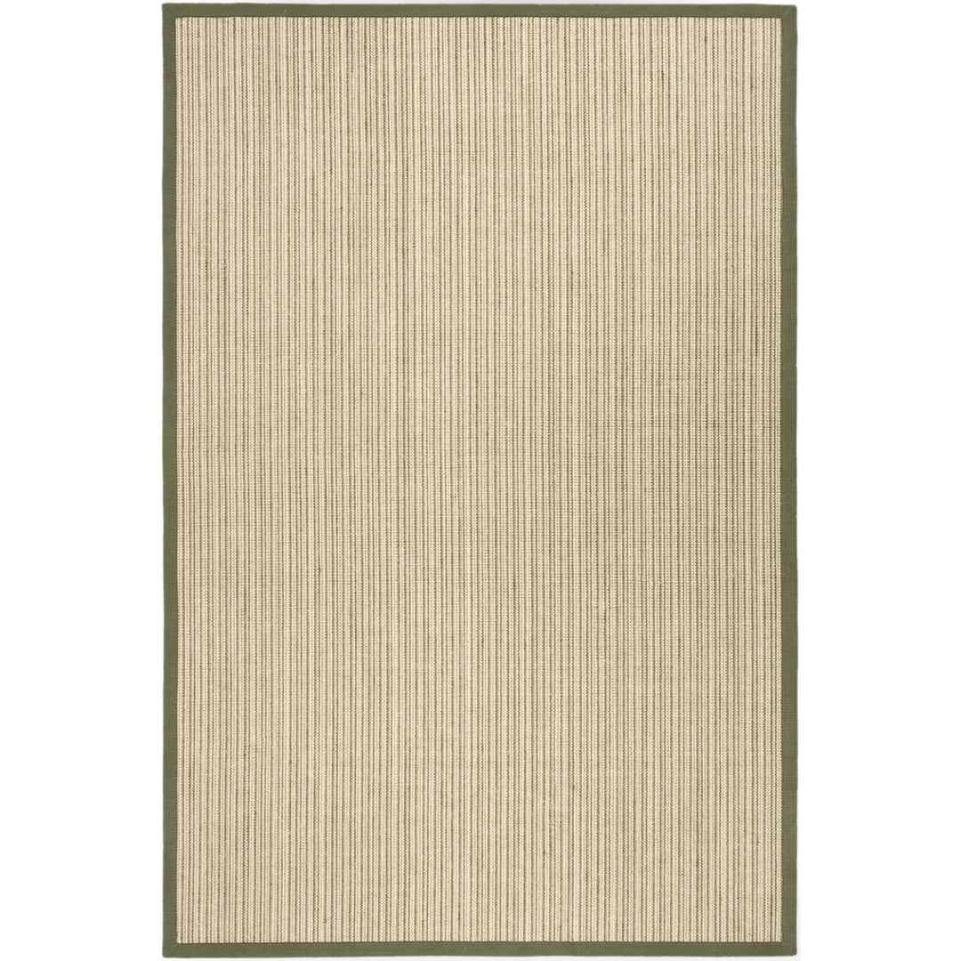SAFAVIEH Natural Fiber Collection NF442A Green/Green Rug Image 7