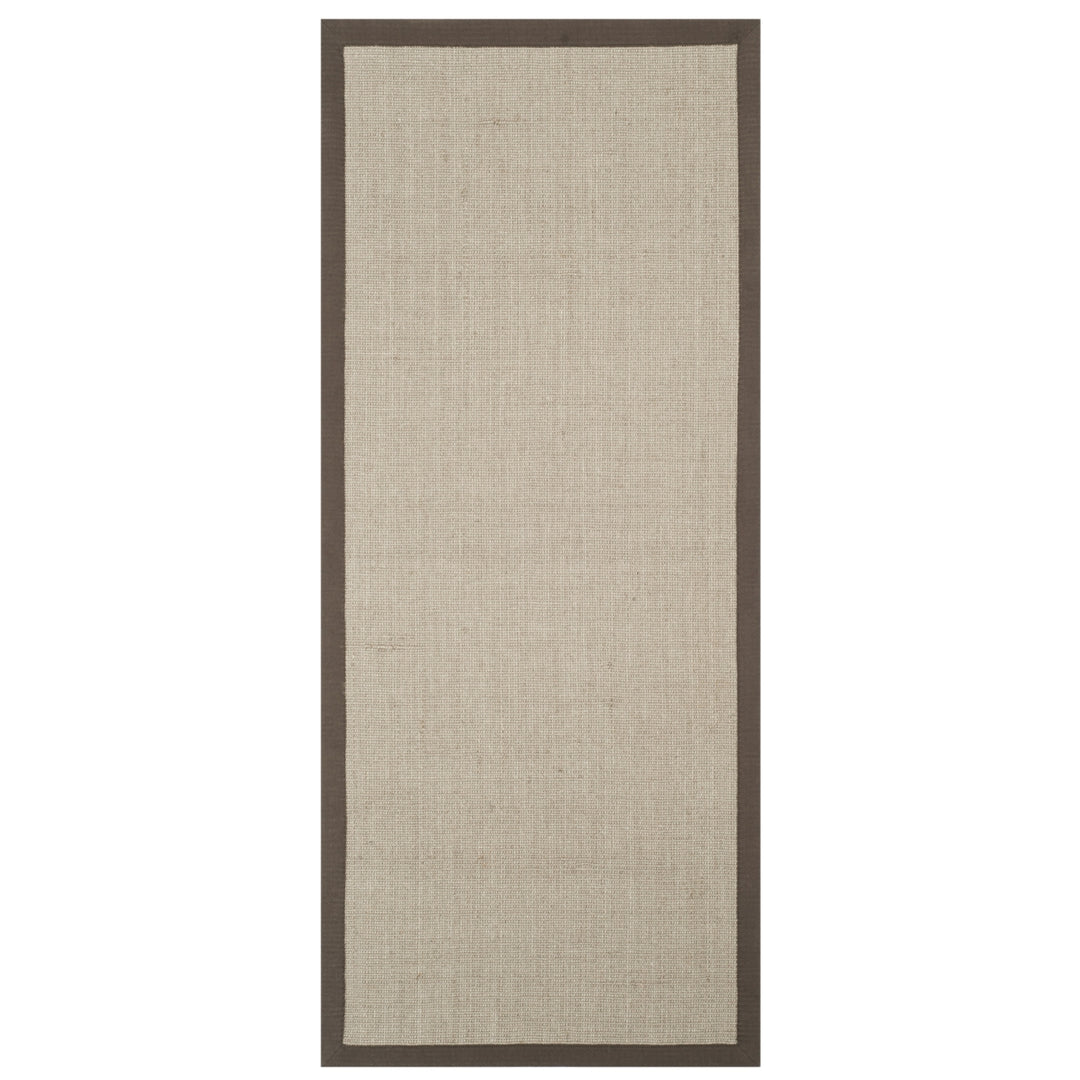 SAFAVIEH Natural Fiber NF441F Taupe /Light Brown Rug Image 6