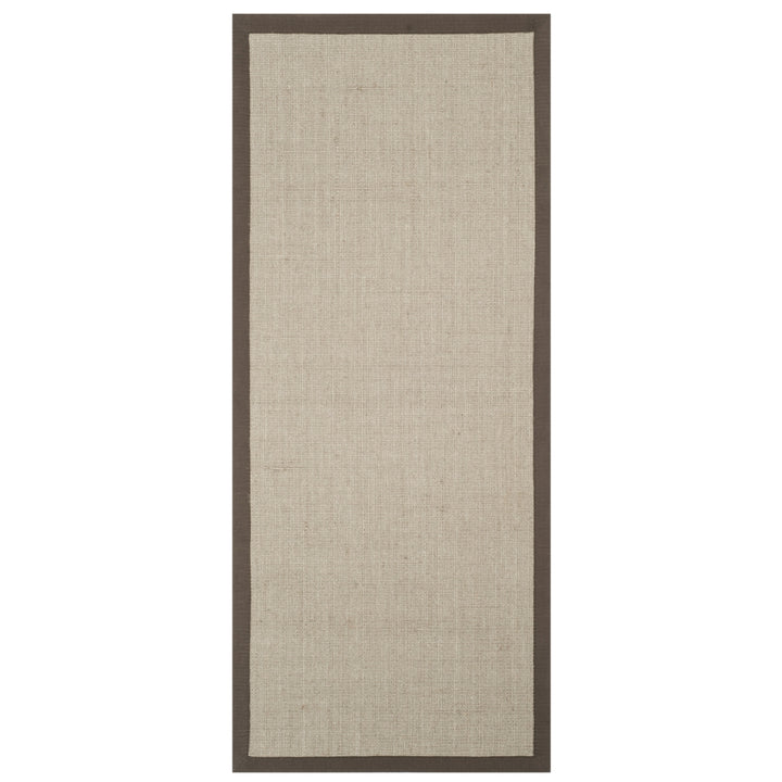 SAFAVIEH Natural Fiber NF441F Taupe /Light Brown Rug Image 6