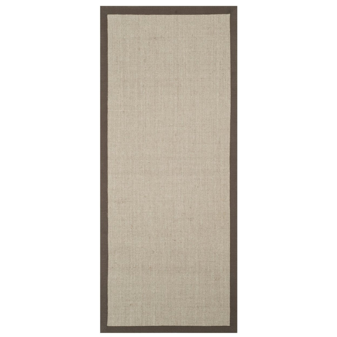 SAFAVIEH Natural Fiber NF441F Taupe /Light Brown Rug Image 1