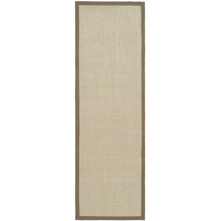 SAFAVIEH Natural Fiber NF441F Taupe /Light Brown Rug Image 7