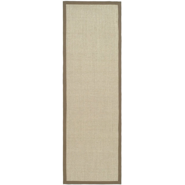 SAFAVIEH Natural Fiber NF441F Taupe /Light Brown Rug Image 1