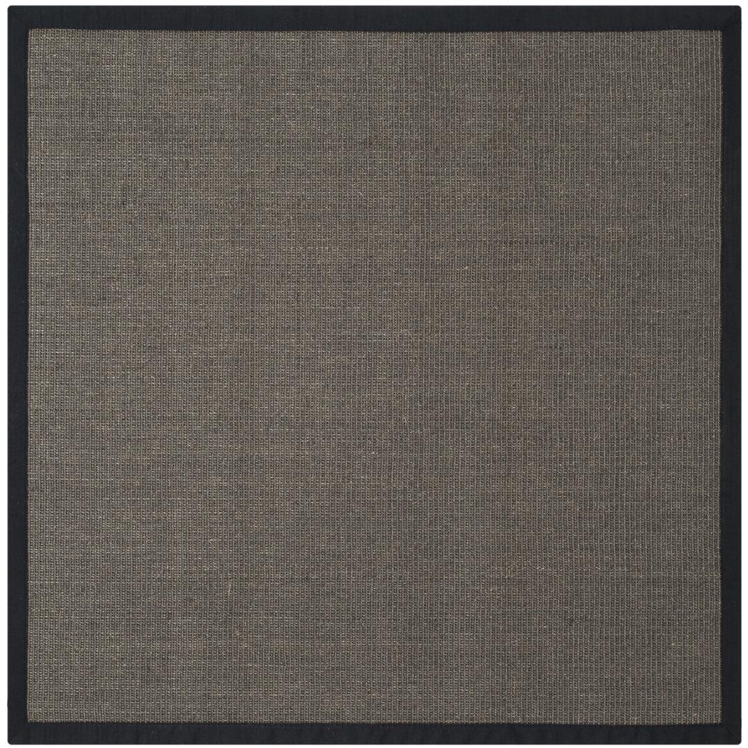 SAFAVIEH Natural Fiber NF441D Charcoal /Charcoal Rug Image 4