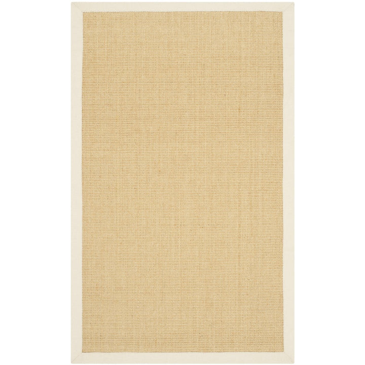 SAFAVIEH Natural Fiber Collection NF441K Maize/Wheat Rug Image 6