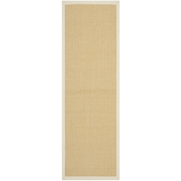 SAFAVIEH Natural Fiber Collection NF441K Maize/Wheat Rug Image 7