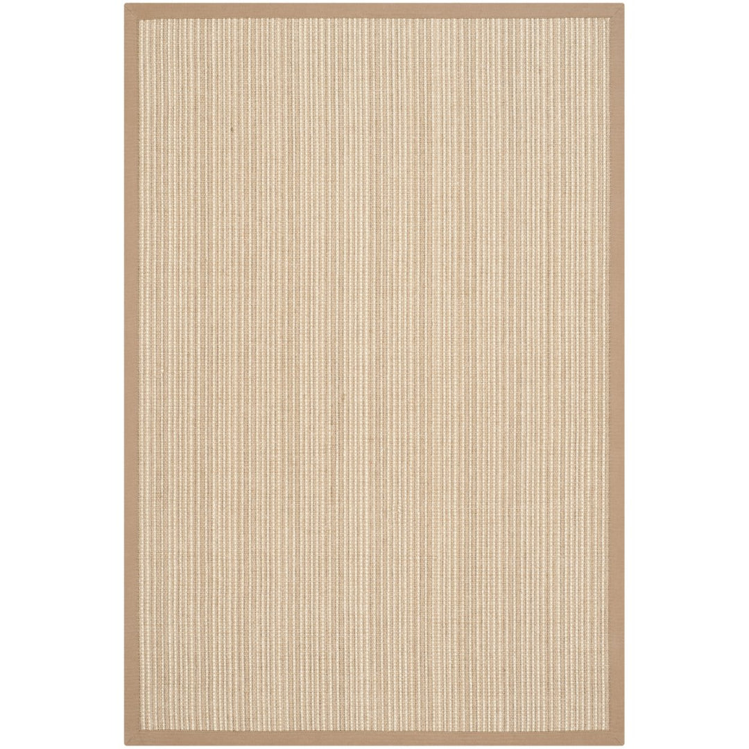 SAFAVIEH Natural Fiber Collection NF442D Tan / Tan Rug Image 1