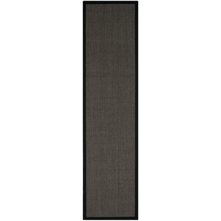 SAFAVIEH Natural Fiber NF441D Charcoal /Charcoal Rug Image 7