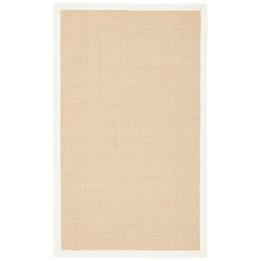 SAFAVIEH Natural Fiber Collection NF441K Maize/Wheat Rug Image 1