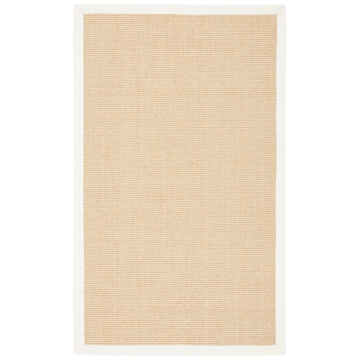 SAFAVIEH Natural Fiber Collection NF441K Maize/Wheat Rug Image 1