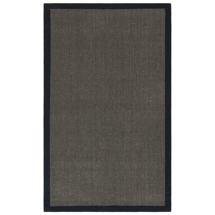 SAFAVIEH Natural Fiber NF441D Charcoal /Charcoal Rug Image 8