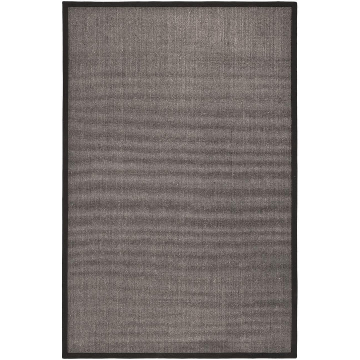 SAFAVIEH Natural Fiber NF441D Charcoal /Charcoal Rug Image 9