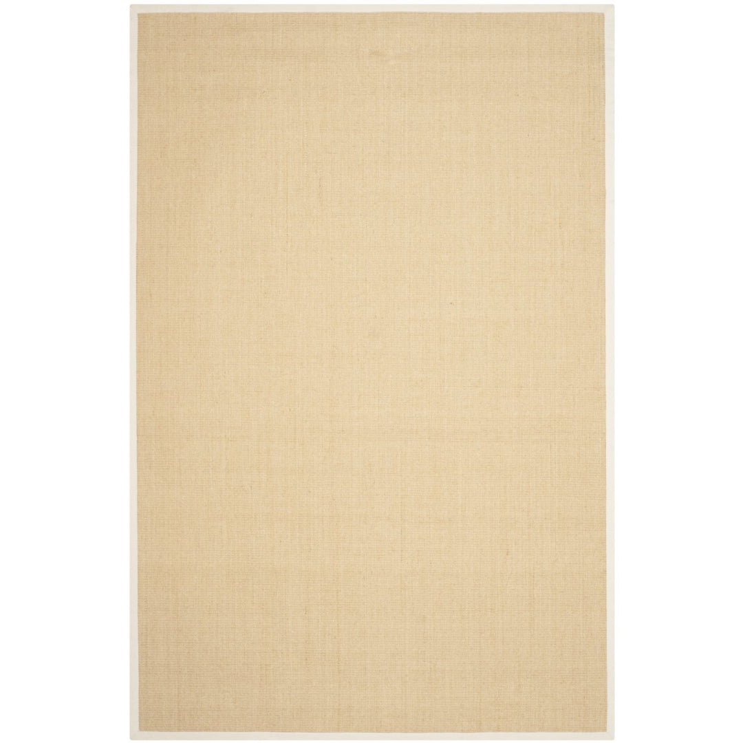 SAFAVIEH Natural Fiber Collection NF441K Maize/Wheat Rug Image 1