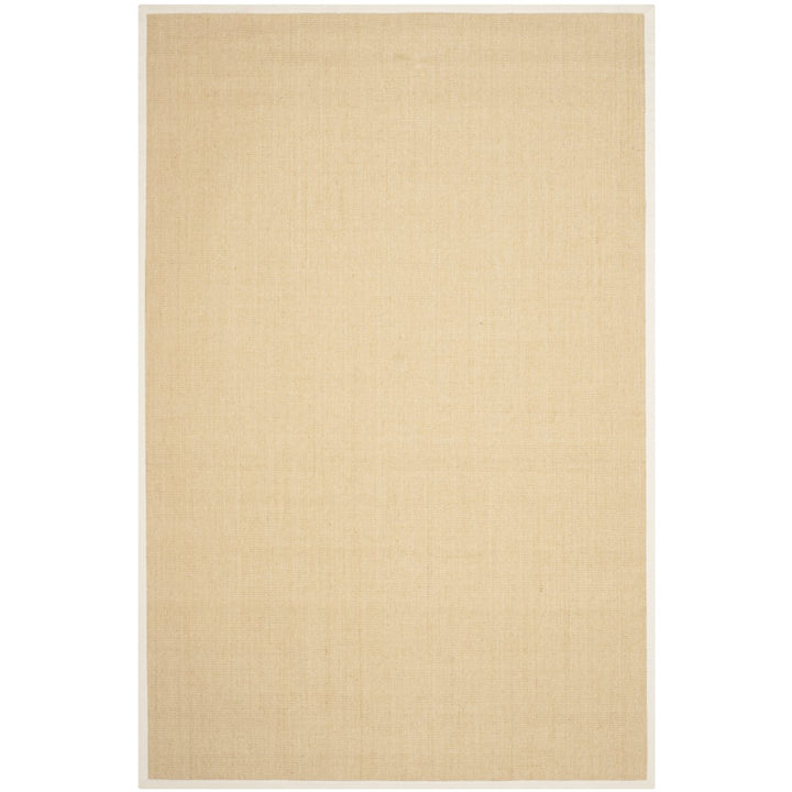 SAFAVIEH Natural Fiber Collection NF441K Maize/Wheat Rug Image 1