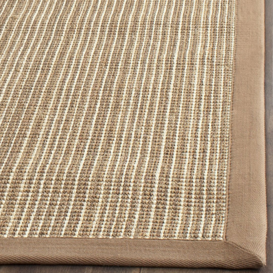 SAFAVIEH Natural Fiber Collection NF442D Tan / Tan Rug Image 6