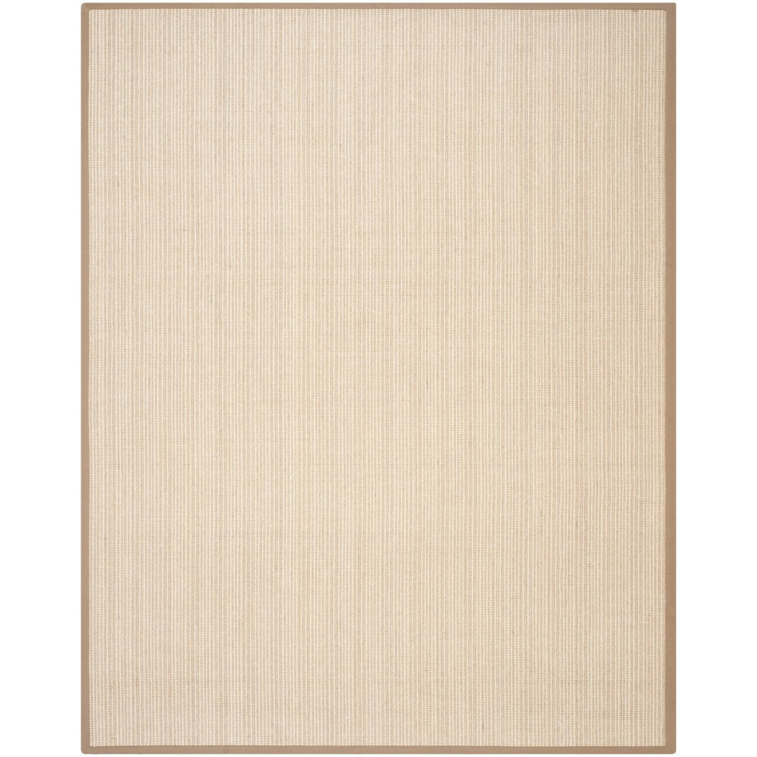 SAFAVIEH Natural Fiber Collection NF442D Tan / Tan Rug Image 1