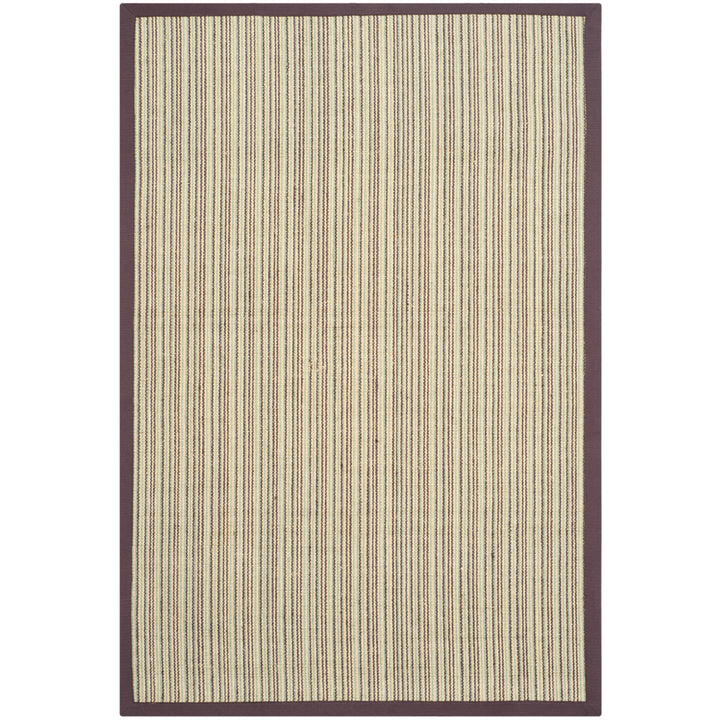 SAFAVIEH Natural Fiber Collection NF442C Blue/Purple Rug Image 5