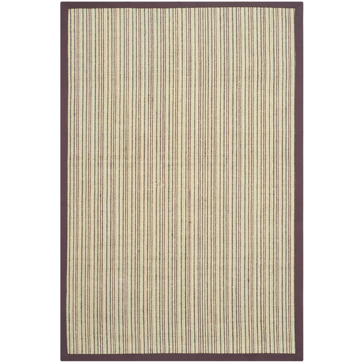 SAFAVIEH Natural Fiber Collection NF442C Blue/Purple Rug Image 1