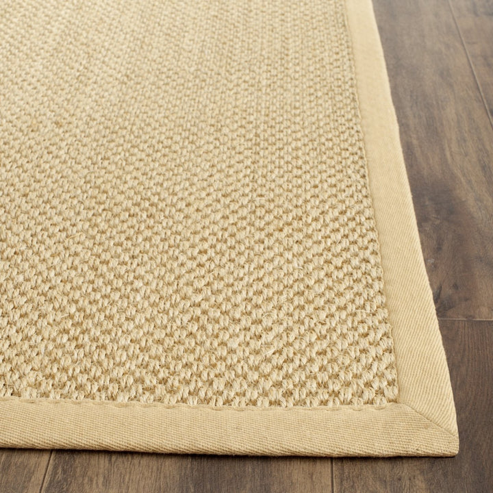 SAFAVIEH Natural Fiber Collection NF443A Maize/Wheat Rug Image 5