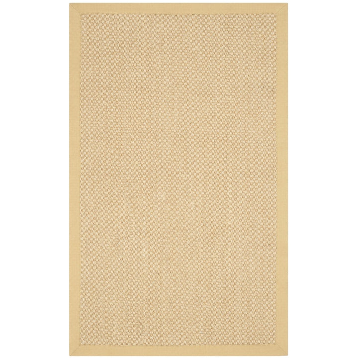 SAFAVIEH Natural Fiber Collection NF443A Maize/Wheat Rug Image 1