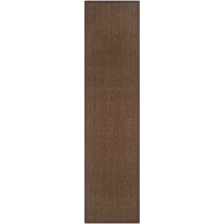 SAFAVIEH Natural Fiber Collection NF443D Brown/Brown Rug Image 3