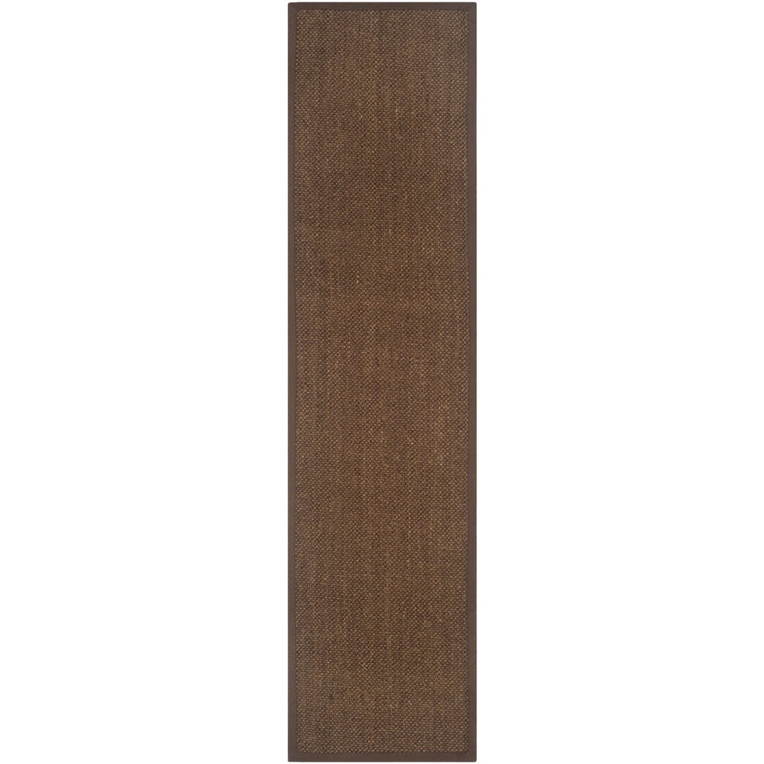 SAFAVIEH Natural Fiber Collection NF443D Brown/Brown Rug Image 1